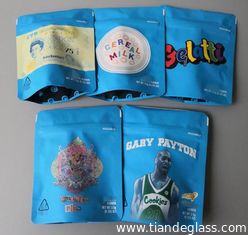 China COOKIES California SF 8th 3.5g Mylar Childproof Bags 420 Packaging Gelatti Cereal Milk Gary Payton Cookies Bag size 3.5g supplier