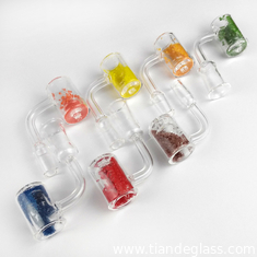 China Quartz Thermochromic Bucket Banger Quartz Thermochromic Banger Nails 10mm 14mm 18mm Male Female for Glass Bongs Dab Rigs supplier