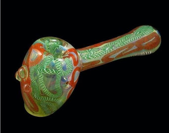 Delicate Handmade Borosilicate Glass smoking pipe Glass hammer pipes Glass tobacco p005 supplier