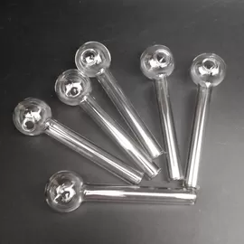 Pyrex Glass Oil Burner Pipe Clear Glass Oil Burner clear Great Tube Glass Pipe Oil Nail Pipe supplier