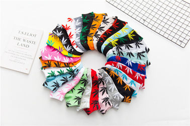 High Quality 420 Style Weed Socks For Women Men's Hip Hop Cotton Skateboard Sock Man Marijuana Socks supplier