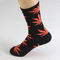 Cannabis Hemp Weed leaves pattern Soft Crew Socks Cotton Comfortable Socks Unisex Wholesale Small Orders supplier