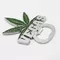 Marijuana Leaf Bottle Opener Metal Personality Creative Beer Spoon Customized Beverage Beer Bottle Opener supplier