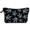 Blast 3D Digital Printing Smoke Weed Black Makeup Bag Storage Bag Small Storage Bag Cannabis Leaf Pattern supplier