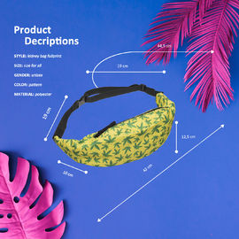 Marijuana Weed Bum Bag Weed Bags Marijuana Leaf Fanny Pack Waist Bag supplier