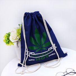 MARIJUANA Drawstring Bag Gym Sack Fun Cannabis Leaf Smoke Smoking Weed Pot Shit Kush Drawstring Weed Bag supplier