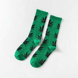 Popular Weed Socks-Buy Cheap Weed Socks lots from China Weed Leaf Print Socks Cannabis Ganja Marijuana Leaf Pattern supplier