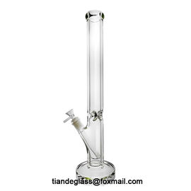 9mm Thick Bong Glass Water Bongs Straight Bong Customized Brand Straight Bong Glass Water Pipe Bongs 16 inch 18.8 mm OEM supplier