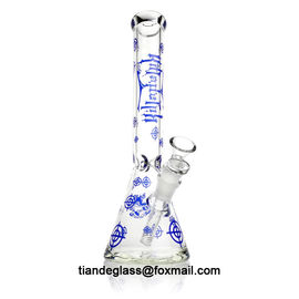 COOL BONGS Thick Glass With Killadelph Labels 12 Inch 5mm Thick Beaker Bong Micro Mini Glass Water Bong Wholesale Beaker supplier