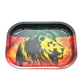 RAW Bob Marley Rolling Tray Metal Tobacco 18*14*cm Handroller Roll Case Tobacco Storage Tin Smoking Accessories Pipe supplier