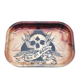 RAW Bob Marley Rolling Tray Metal Tobacco 18*14*cm Handroller Roll Case Tobacco Storage Tin Smoking Accessories Pipe supplier