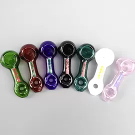 Mini Spoon Pendant Pipe Glass Smoking Pipe HOT SALE Hand Pipes Spoon Pipes Amazing Heady Glass Pyrex Colorful Spoon pipe supplier