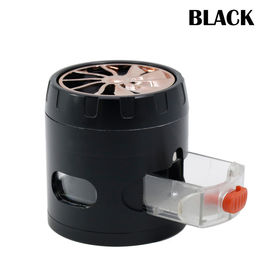 4 Layers 63mm Herb Tobacco Spice Grass Zinc Grinder Smoke Crusher Muller Mill Pollinator Smoking Accessories supplier