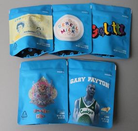 COOKIES California SF 8th 3.5g Mylar Childproof Bags 420 Packaging Gelatti Cereal Milk Gary Payton Cookies Bag size 3.5g supplier