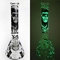 Bong Glass Water Pipe Hookah 9mm 14inch Bongs With Luminous Stickers supplier