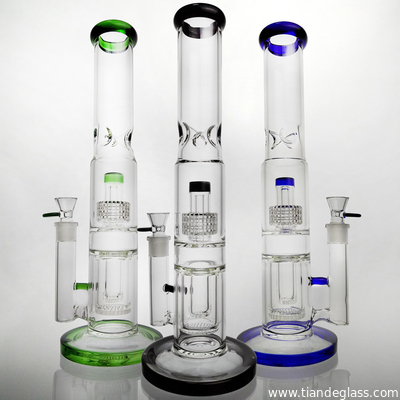 Thick Glass Bong Dab Rig Water Pipe Bongs Tall Pipes Big Hookah Oil Rigs Heady Bubbler Percolators supplier