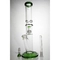 Glass Bong Waterpipe Showerhead Dome Percs Water Pipes 15 Inch Straight Tube Bongs 14mm Bowl supplier
