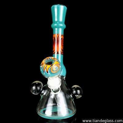 Oil Rigs Glass Bongs Rigs Oil Dab Water Pipes Bongs Colored Beaker Bong supplier