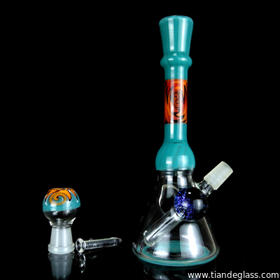 Oil Rigs Glass Bongs Rigs Oil Dab Water Pipes Bongs Colored Beaker Bong supplier