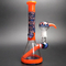 Glass Bongs Twisted Colorful Glass Water Pipes 14mm Dabs Rig supplier