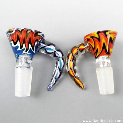 Glass Slides Bowl Pieces Bongs Bowls Funnel Rig Accessories Ceramic Nail 14mm Male supplier