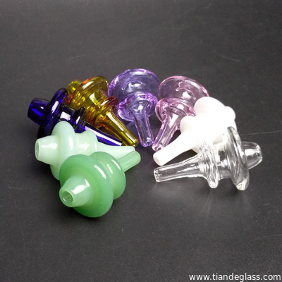 Quartz Banger Nail Carb Cap Universal Colored Glass Capper Fit Thermal P Banger Quartz Enail supplier