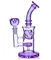 Recycler Bubbler Glass Bongs Hookahs Water Pipe Dab Rig With 14.4 Mm Bowl Joint supplier
